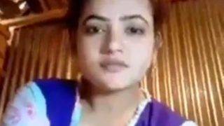 Beautiful Babitha Village Girl Topless Nude Solo Clip